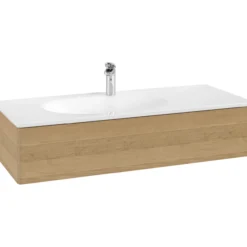 V&b antao servantskap 1 skuff glatt 1188x256x493 venstre m/lys eik