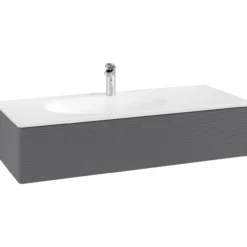 V&b antao servantskap 1 skuff rillet 1188x256x493 venstre antrasitt