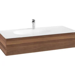 V&b antao servantskap 1 skuff rillet 1188x256x493 venstre valnøtt