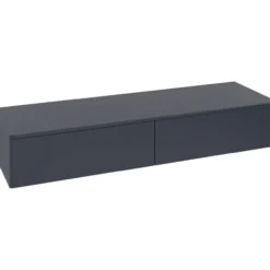 V&b antao sideskap 2 skuffer glatt 1600x268x500 blå