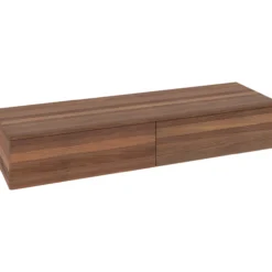 V&b antao sideskap 2 skuffer rillet 1600x268x500 valnøtt/valnøtt