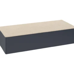 V&b antao sideskap 1 skuff glatt 1200x268x500 blå/créme