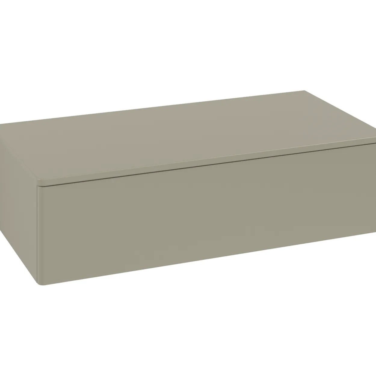 V&b antao sideskap 1 skuff glatt 1000x268x500 stengrå