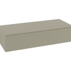 V&b antao sideskap 1 skuff rillet 1200x268x500 stengrå