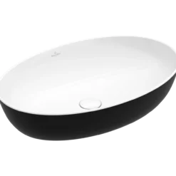 V&b artis servant oval 61x41 coal black
