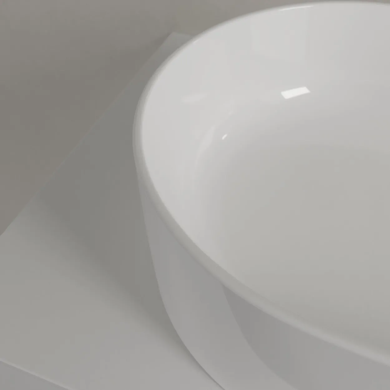 V&b collaro servant oval 56x36, titanceram hvit alpin u/overløp