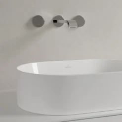 V&b collaro servant oval 56x36, titanceram hvit alpin u/overløp