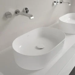 V&b collaro servant oval 56x36, titanceram hvit alpin u/overløp