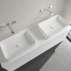 V&b collaro servant 56x36, titanceram hvit alpin u/armaturhull og overløp