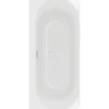 V&b loop & friends oval duo badekar 170x75 for innbygging hvit alpin
