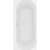 V&b loop & friends oval duo badekar 170x75 for innbygging stone white