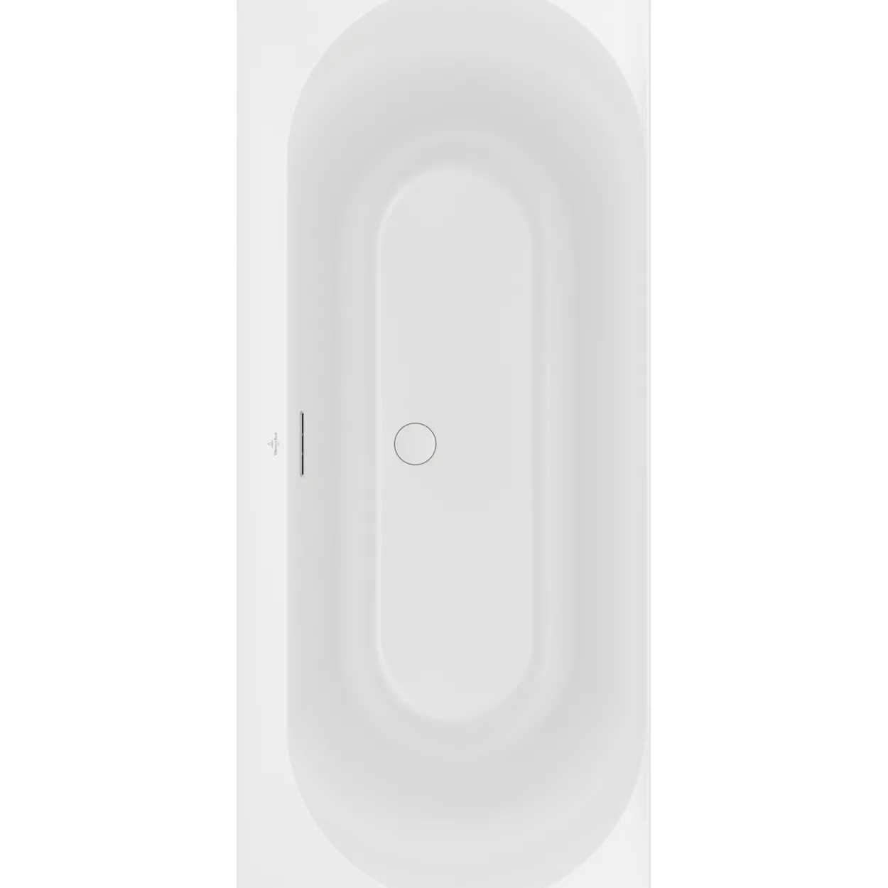 V&b loop & friends oval duo badekar 170x75 for innbygging stone white