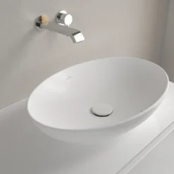V&b loop & friends oval servant c+ 56x38 stone white