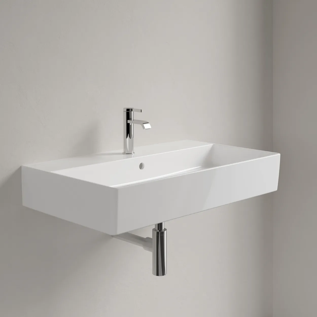 V&b memento 2.0 servant 80x47 hvit alpin