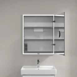 V&b my view now speilskap innbygging 60x75 m/ lys høyre