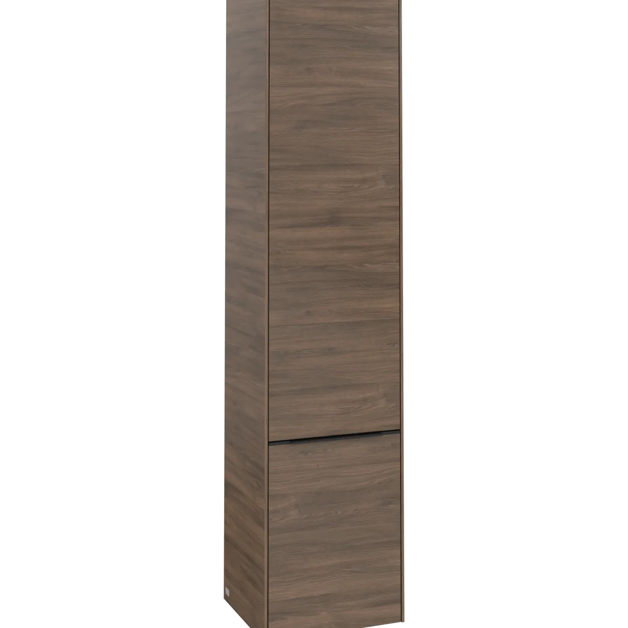 V&b subway 3.0 høyskap 40x171 høyre 2 dører arizona oak håndtak i volcano black
