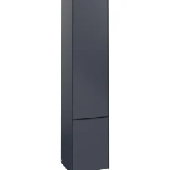 V&b subway 3.0 høyskap 40x171 høyre 2 dører marine blue håndtak i volcano black