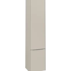 V&b subway 3.0 høyskap 40x171 venstre 2 dører cashmere grey håndtak i krom