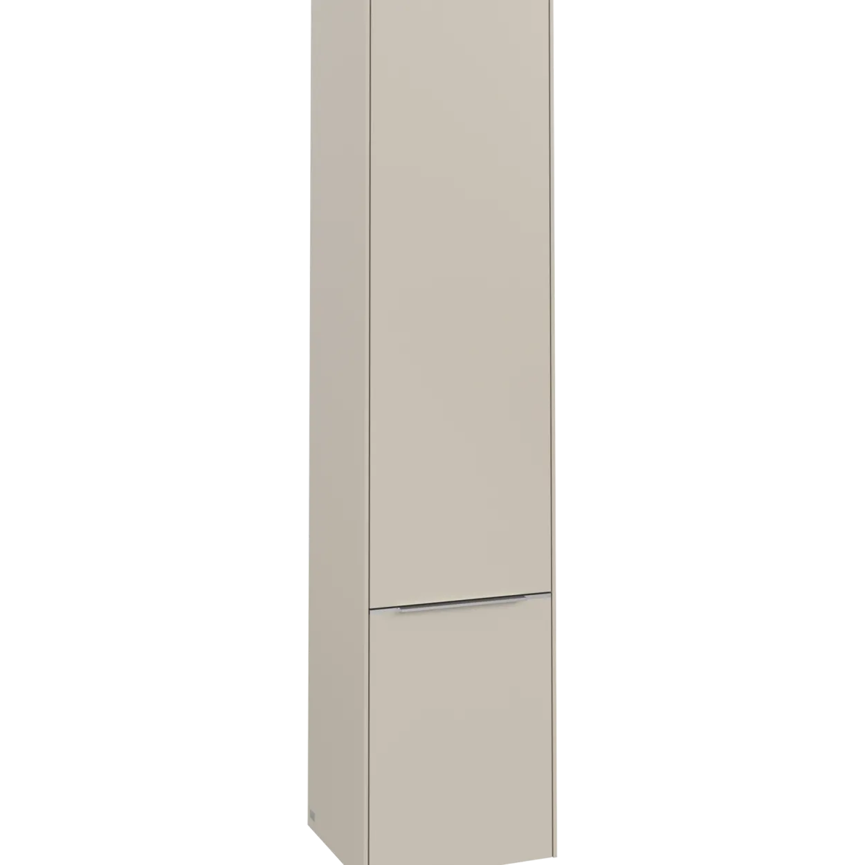 V&b subway 3.0 høyskap 40x171 venstre 2 dører cashmere grey håndtak i krom