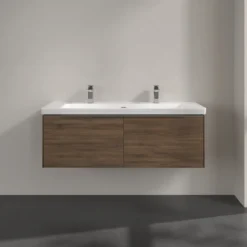 V&b subway 3.0 servantskap 127x42 arizona oak håndtak i krom