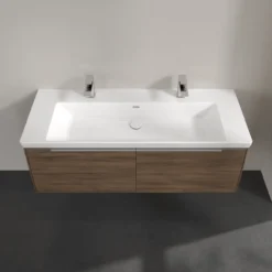 V&b subway 3.0 servantskap 127x42 arizona oak håndtak i krom