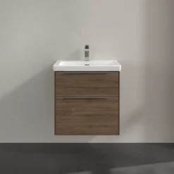V&b subway 3.0 servantskap 57x47 arizona oak håndtak i krom