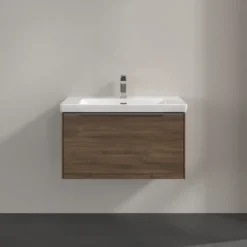 V&b subway 3.0 servantskap 77x42 arizona oak håndtak i krom