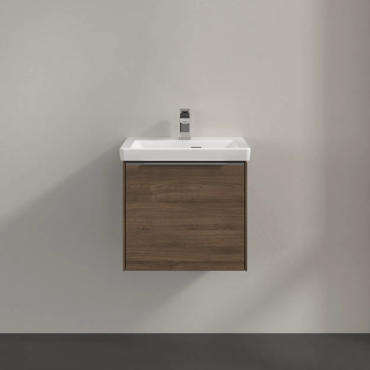 V&b subway 3.0 servantskap 47x42 arizona oak håndtak i krom