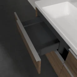 V&b subway 3.0 servantskap 127x57 arizona oak håndtak i krom