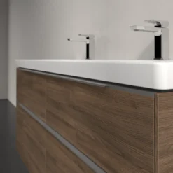 V&b subway 3.0 servantskap 127x57 arizona oak håndtak i krom
