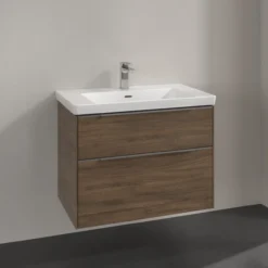 V&b subway 3.0 servantskap 77x57 arizona oak håndtak i krom