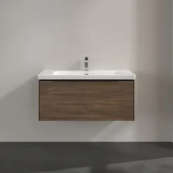 V&b subway 3.0 servantskap 97x42 arizona oak håndtak i volcano black