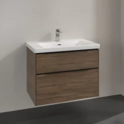 V&b subway 3.0 servantskap 77x57 arizona oak håndtak i volcano black