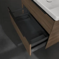 V&b subway 3.0 servantskap 77x57 arizona oak håndtak i volcano black
