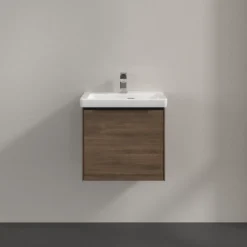 V&b subway 3.0 servantskap 47x42 arizona oak håndtak i volcano black