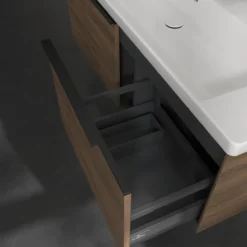 V&b subway 3.0 servantskap 127x42 arizona oak håndtak i volcano black