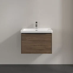 V&b subway 3.0 servantskap 66x42 arizona oak håndtak i volcano black