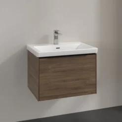 V&b subway 3.0 servantskap 66x42 arizona oak håndtak i volcano black