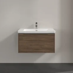 V&b subway 3.0 servantskap 77x42 arizona oak m/lys håndtak i krom