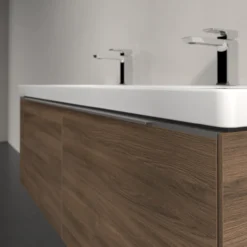 V&b subway 3.0 servantskap 127x42 arizona oak m/lys håndtak i krom