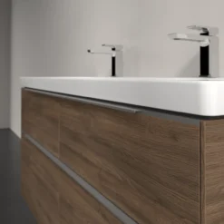 V&b subway 3.0 servantskap 127x57 arizona oak m/lys håndtak i krom