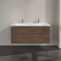 V&b subway 3.0 servantskap 127x57 arizona oak m/lys håndtak i krom