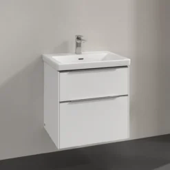 V&b subway 3.0 servantskap 57x47 brilliant white håndtak i krom