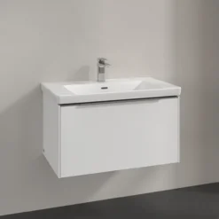 V&b subway 3.0 servantskap 77x42 brilliant white håndtak i krom