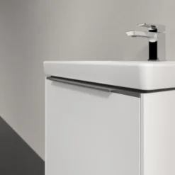 V&b subway 3.0 servantskap 47x42 brilliant white m/lys håndtak i krom