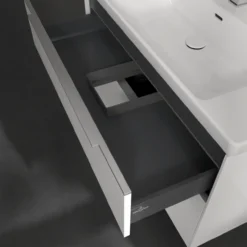 V&b subway 3.0 servantskap 97x57 brilliant white m/lys håndtak i krom