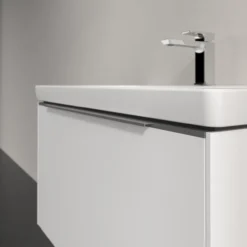V&b subway 3.0 servantskap 77x42 brilliant white m/lys håndtak i krom