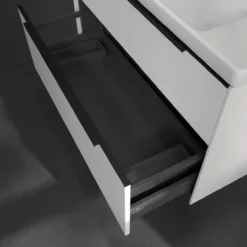 V&b subway 3.0 servantskap 97x57 brilliant white m/lys håndtak i volcano black