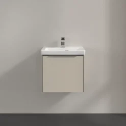V&b subway 3.0 servantskap 47x42 cashmere grey håndtak i krom