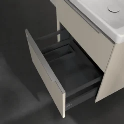 V&b subway 3.0 servantskap 57x47 cashmere grey håndtak i krom